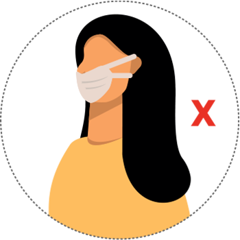 Não deixe descoberta a ponta do nariz